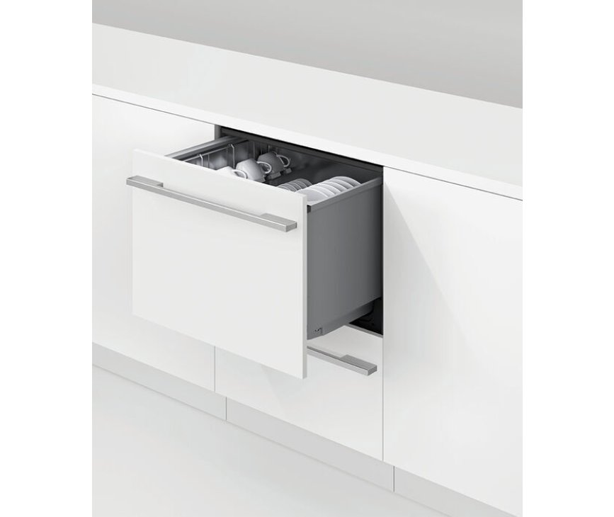 Fisher & paykel DD60DTX6HI1 verhoogde inbouw vaatwasser met 2 lades