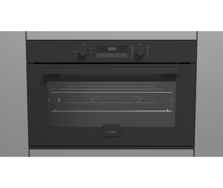 Fulgor Milano FUO 9609 MT MBK inbouw oven - mat zwart - 90 cm breed