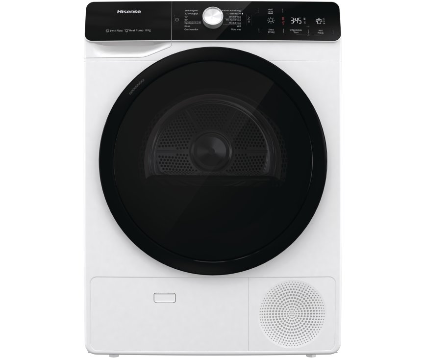 Hisense DHGA8013L warmtepomp droger - 8 kg.