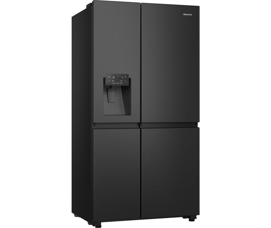 Hisense RS818N4TFC side-by-side koelkast - zwart
