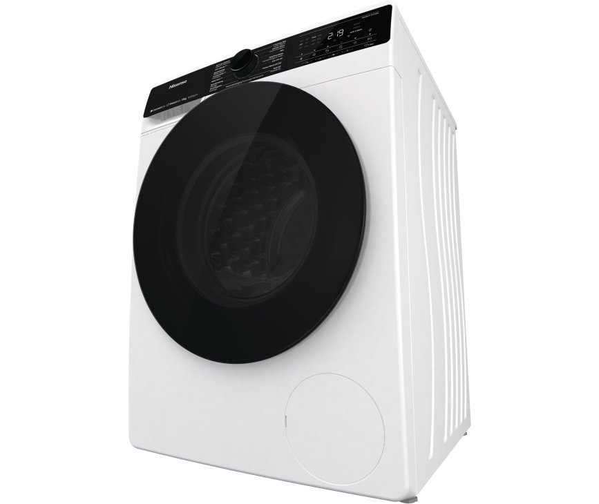 Hisense WF5V163BW wasmachine met wifi, stoomfunctie en 1600 toeren