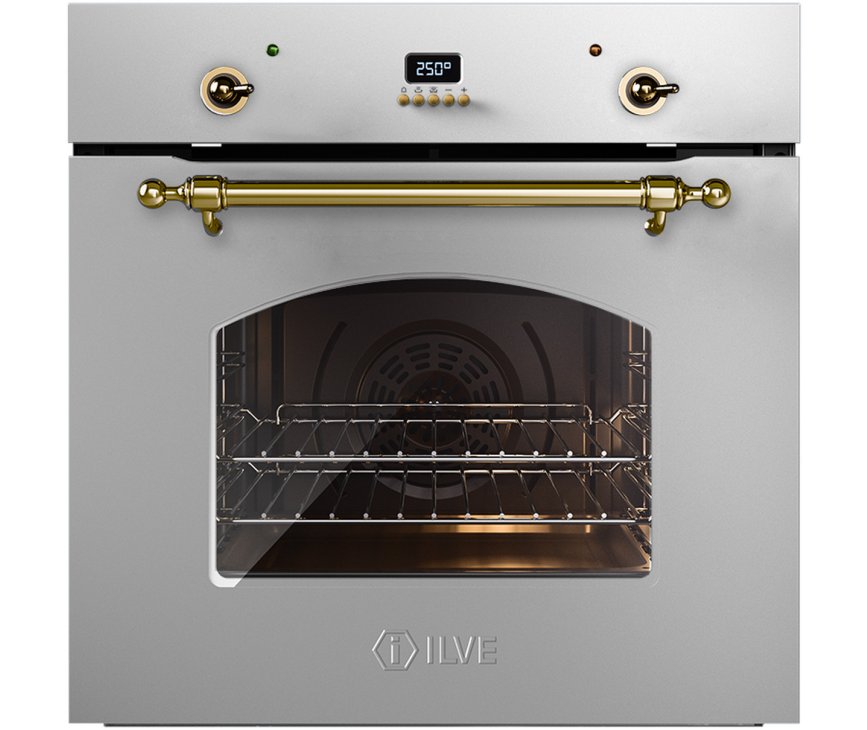 Ilve OV60SNE3/SSG oven inbouw rvs - 60 cm. breed