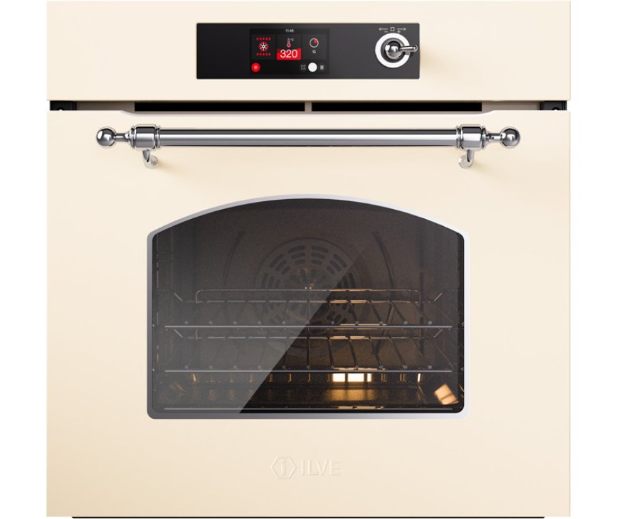 Ilve OV60SNT3/AWC oven inbouw antiek wit - 60 cm. breed