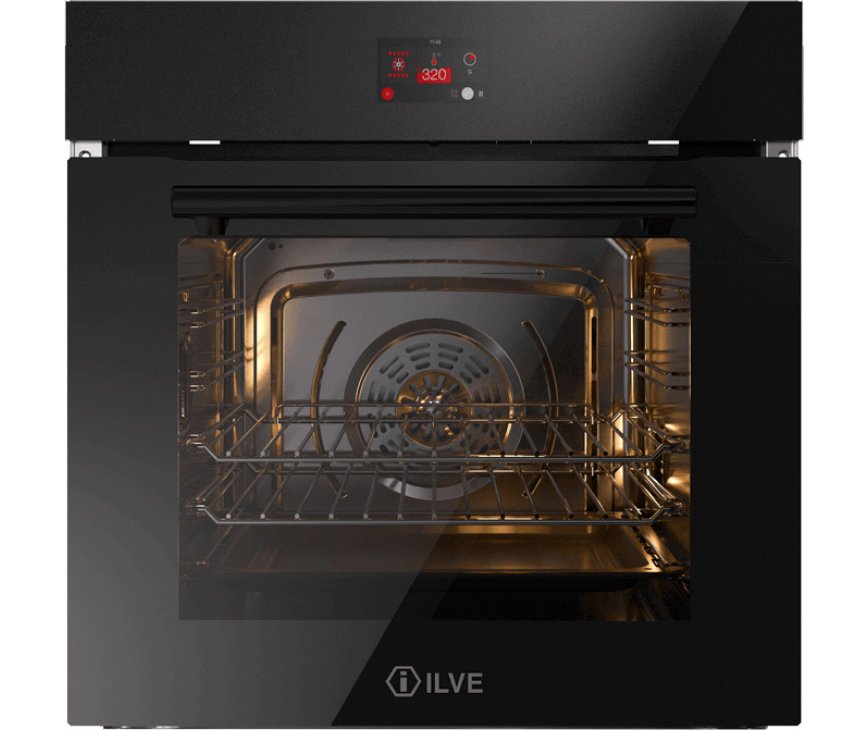 Ilve OV60STCT3/BK oven inbouw zwart - 60 cm. breed