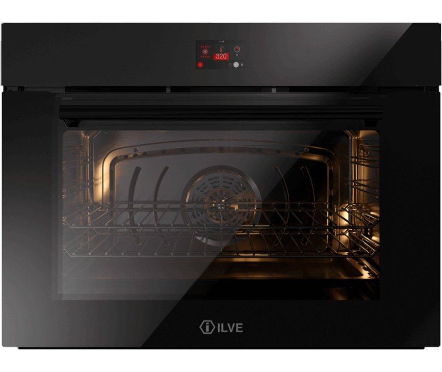 Ilve OV80STCT3/BK oven inbouw zwart - 80 cm. breed