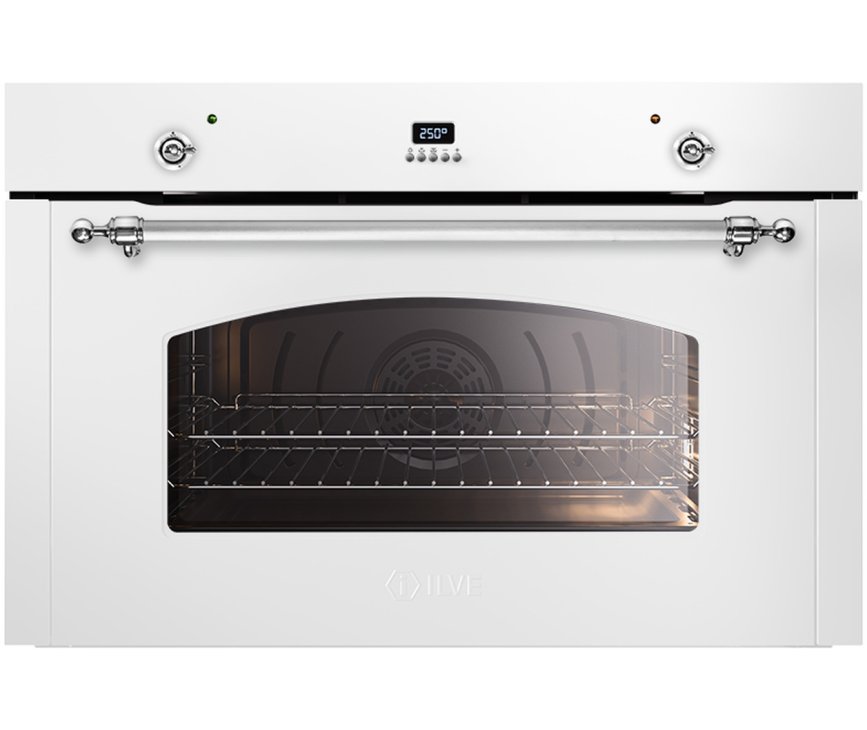 Ilve OV90SNE3/WGC oven inbouw wit - 90 cm. breed