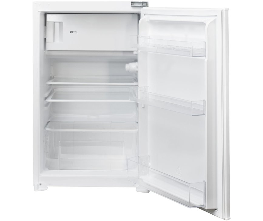 Inventum K0880V inbouw koelkast met vriesvak - nis 88 cm. - sleepdeur