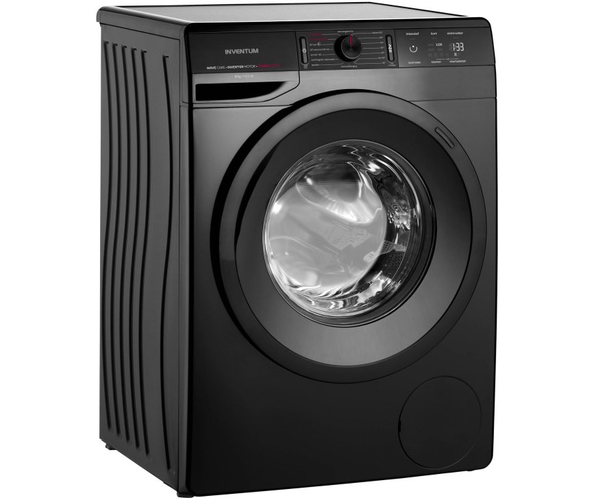 Inventum VWM9001B wasmachine zwart - 9 kg. - 1400 toeren