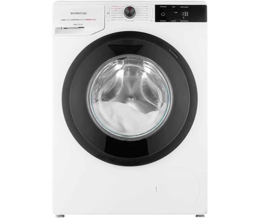 Inventum VWM9001W wasmachine - 1400 toeren - 9 kg.