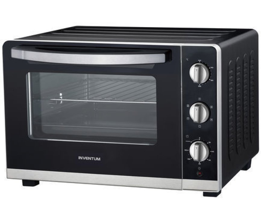 Inventum OV366CS vrijstaande oven zwart