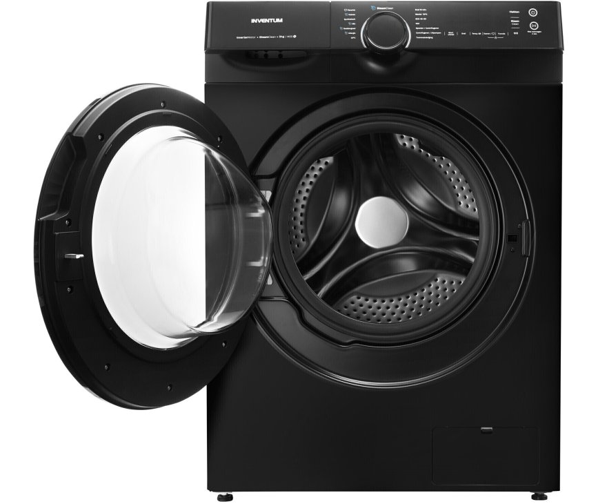 Inventum VWM9010B wasmachine zwart - 1400 toeren en 9 kg. 