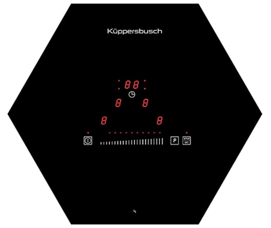 Kuppersbusch EKWI3740.0W inbouw inductie kookplaat - raatvormig