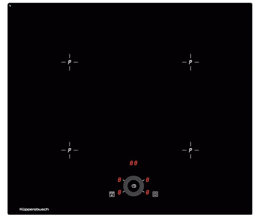 Kuppersbusch KI6330.0SR inbouw inductie kookplaat - 60 cm.
