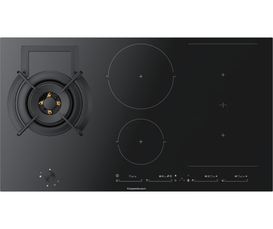 Kuppersbusch KIG9850.0SR inbouw inductie kookplaat met gas wokbrander