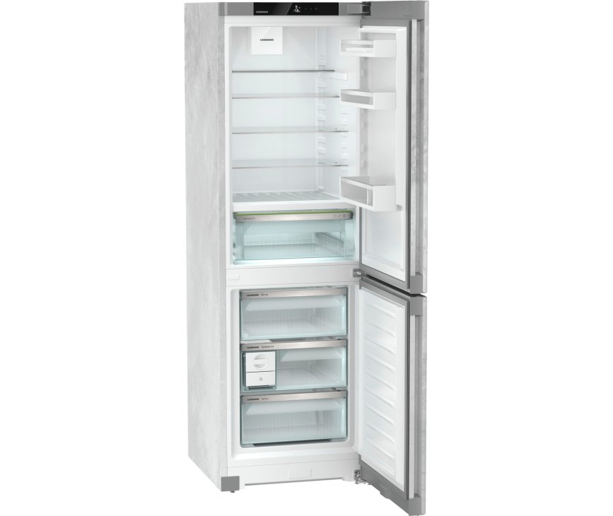 Liebherr CBNpcd5223-20 koelkast met licht grijs marmer deuren