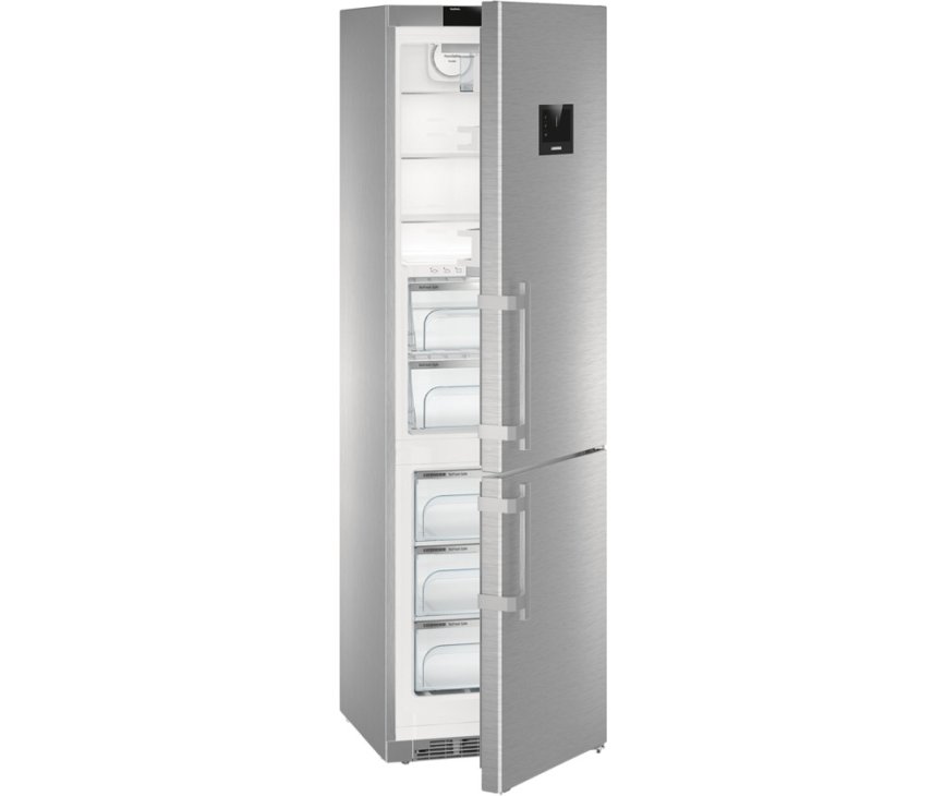 De Liebherr CBNPes4858 koelkast rvs heeft een inhoud van 344 liter