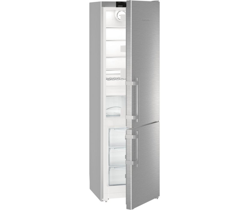 De Liebherr Cef3825 koelkast rvs heeft volledig roestvrijstalen deuren