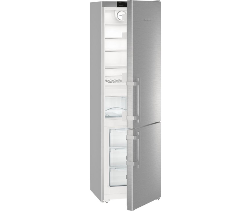 De Liebherr Cef4025 koelkast rvs is met energielabel A++ lekker zuinig