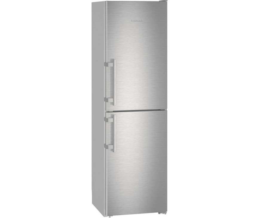 De Liebherr CNef3915 koelkast rvs heeft volledig vlakke Hardlinedeuren