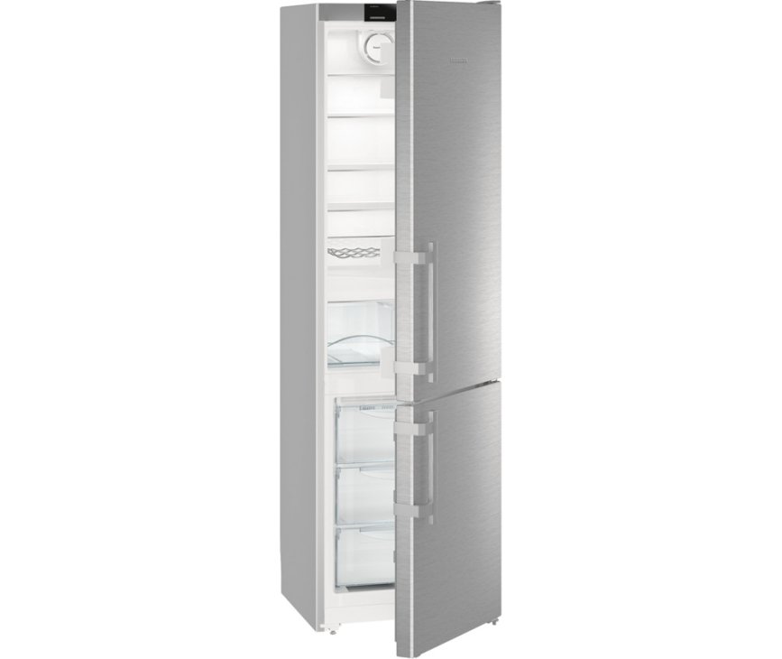 De Liebherr CNef4015 koelkast rvs heeft een koelruimte van 269 liter