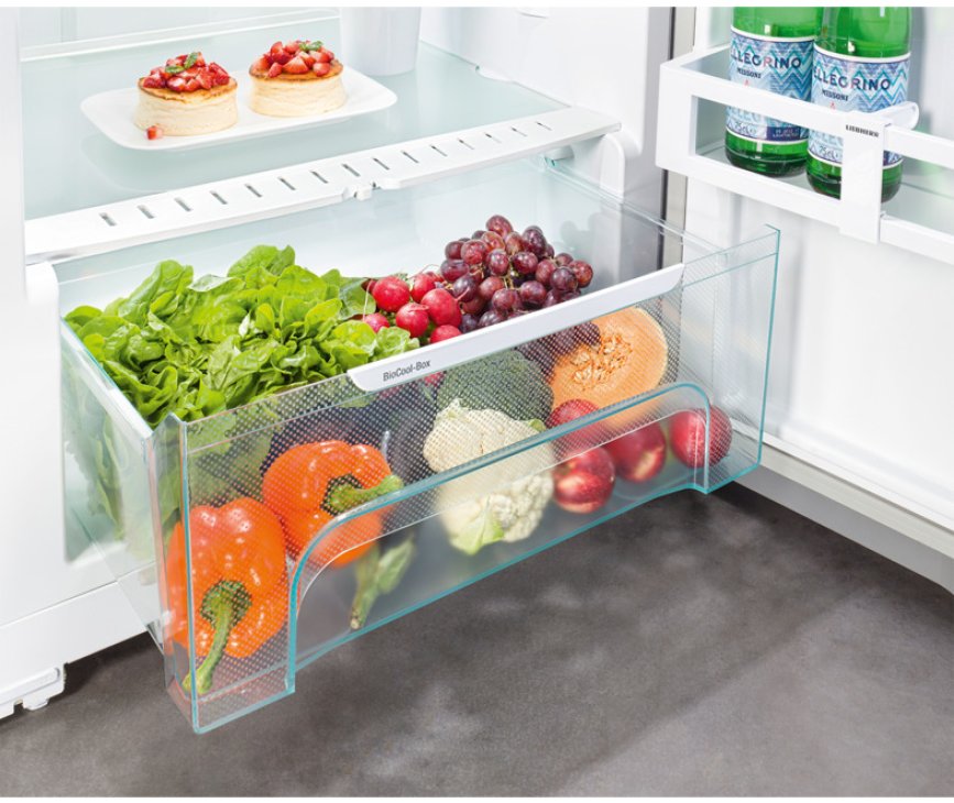 De Liebherr CTN5215 koelkast wit heeft ook een groentelade