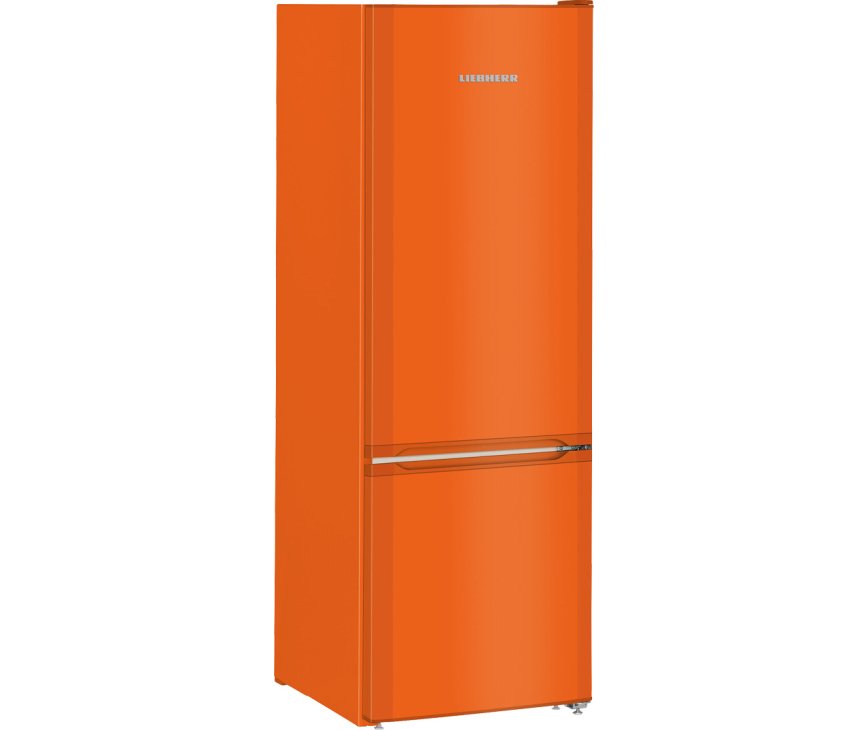 De buitenzijde van de Liebherr CUno2831 koelkast oranje