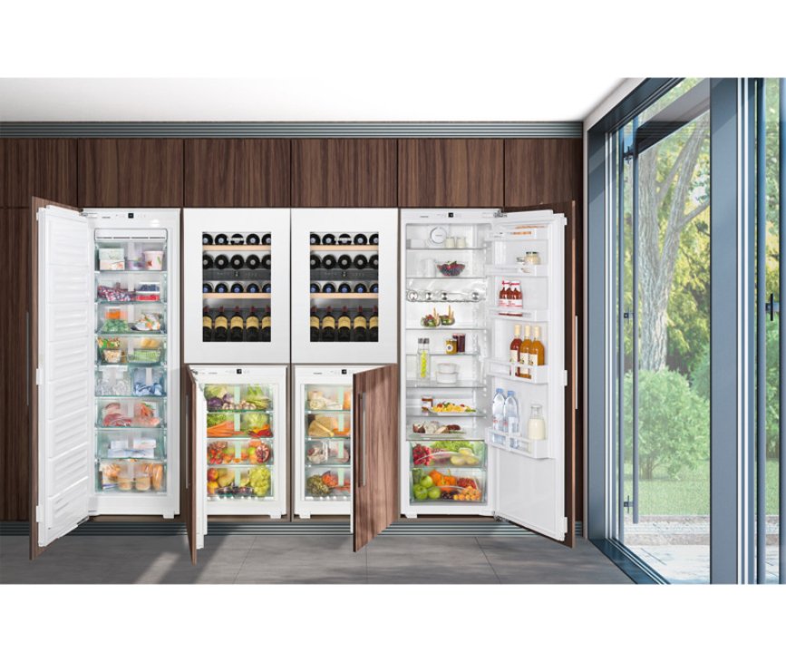 De Liebherr EWTgw1683 wijn koelkast is goed te integreren in uw keuken