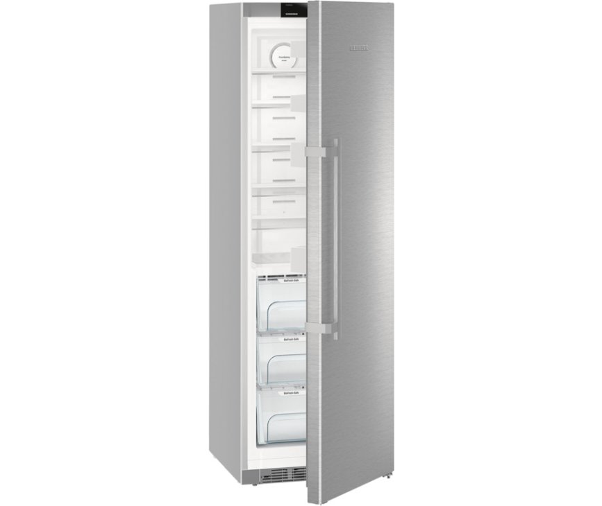 De Liebherr KBef4310 kastmodel koelkast heeft een inhoud van 390 liter