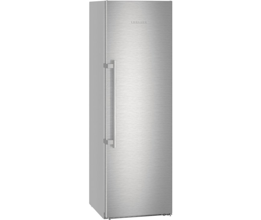 De Liebherr KPef4350 kastmodel koelkast rvs heeft echte roestvrijstalen deuren