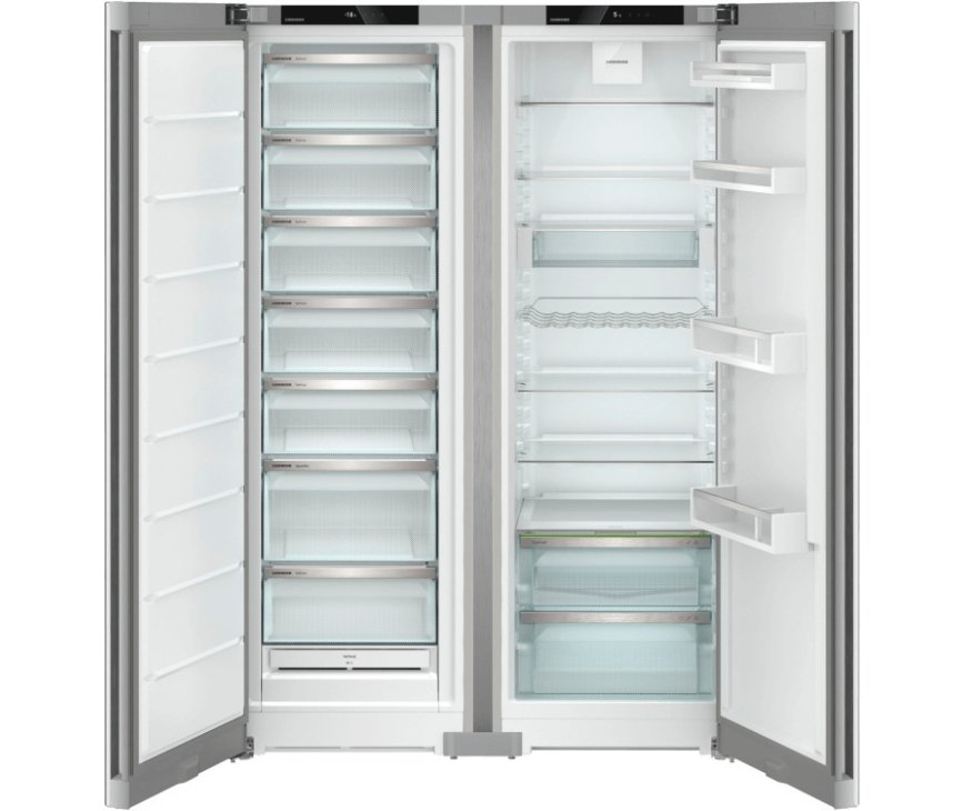 Liebherr XRFsf 5220-20 vrijstaande side-by-side koelkast rvs-look