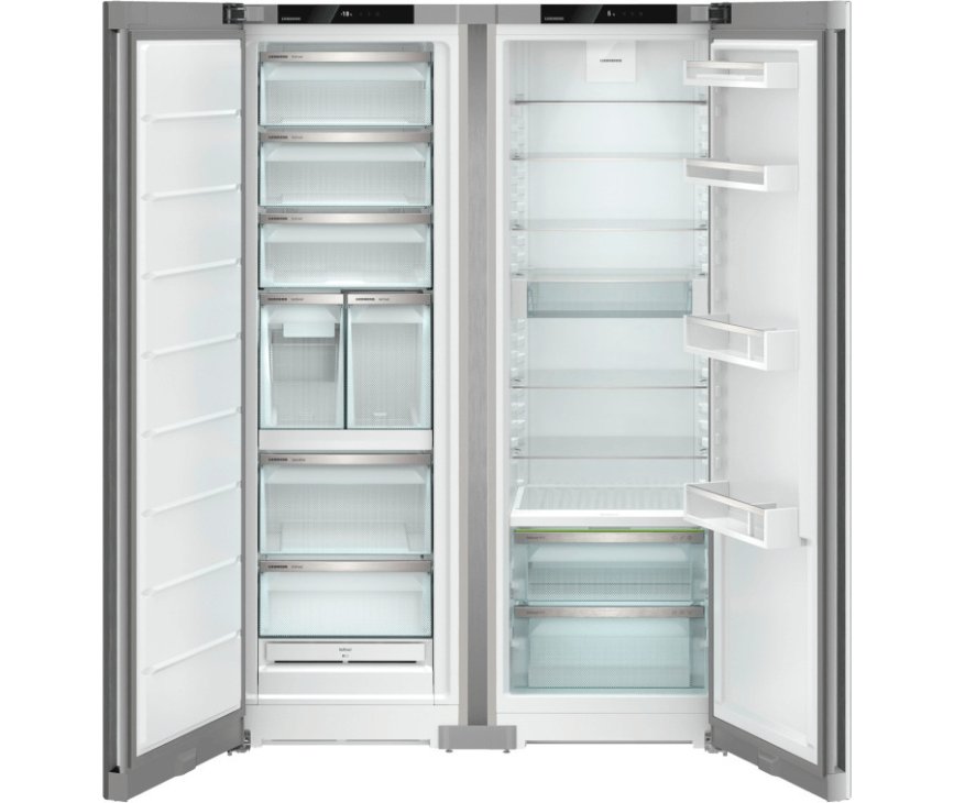 Liebherr XRFsf 5245-20 vrijstaande side-by-side koelkast rvs-look