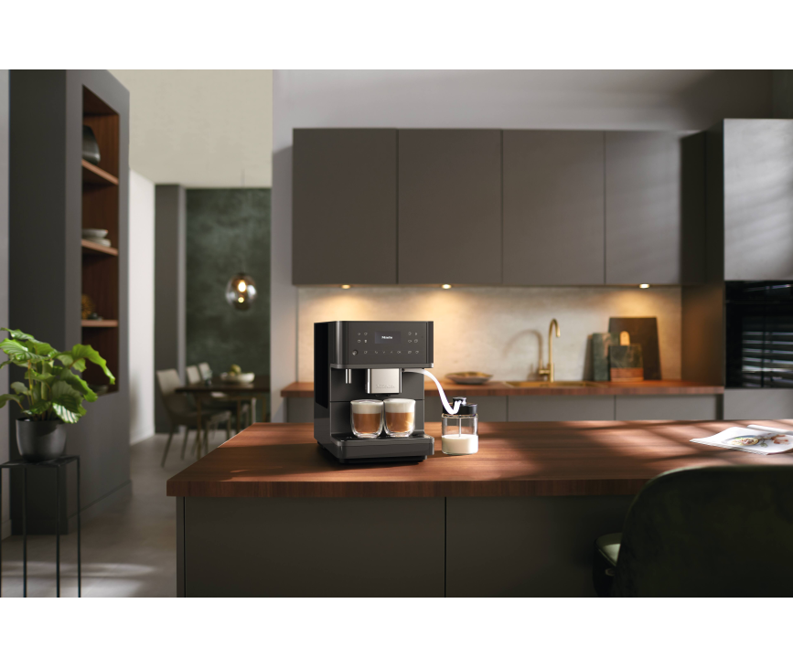 Miele CM6560 Grafietgrijs PearlFinish vrijstaande koffiemachine