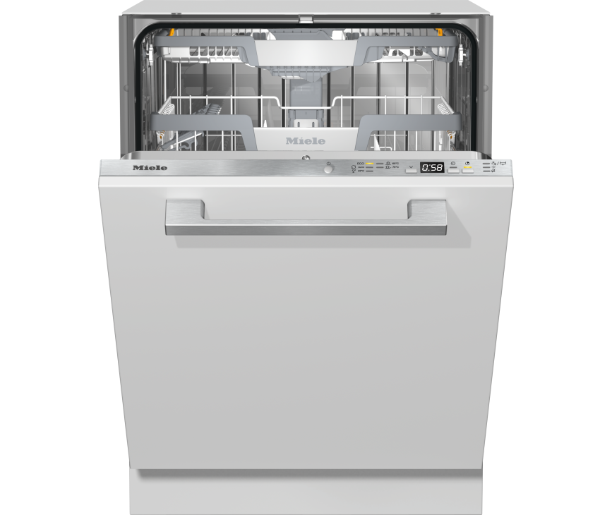 Miele G5368 SCVi XXL inbouw vaatwasser - verhoogd met besteklade