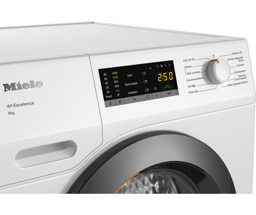 Miele WEB115WPS wasmachine met 8 kg. trommel en 1400 toeren