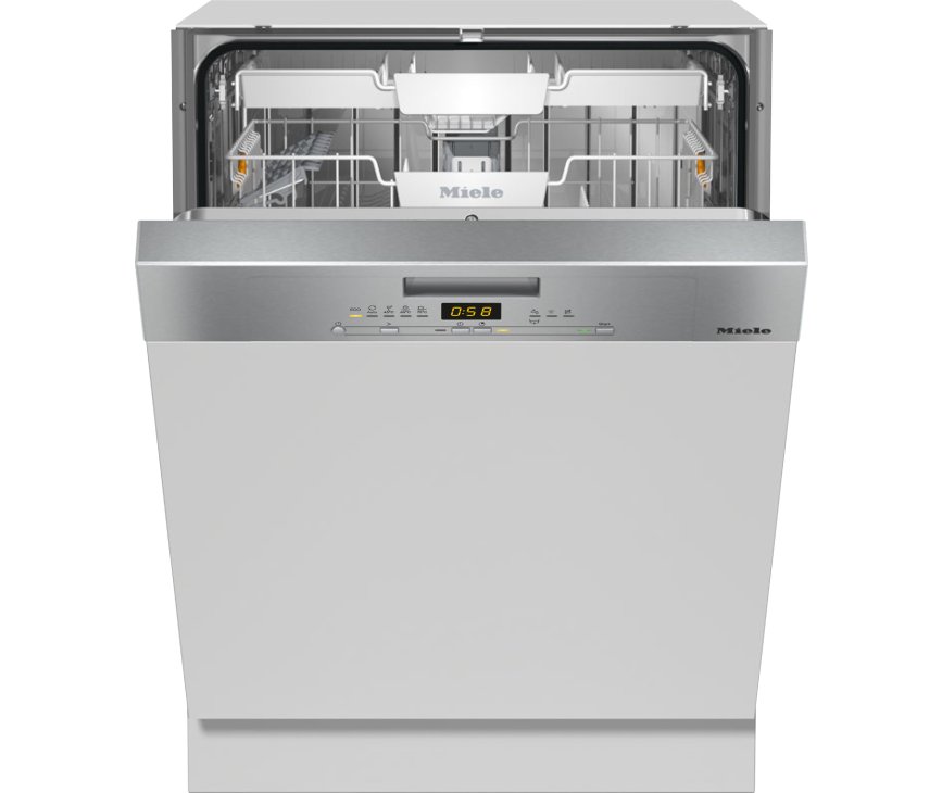 Miele G5132i CLST inbouw vaatwasser - rvs bedieningspaneel