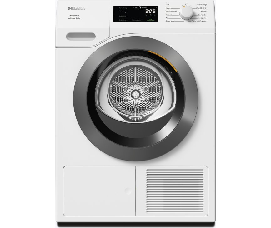 Miele TEC655WP warmtepomp droger met energieklasse A+++ label