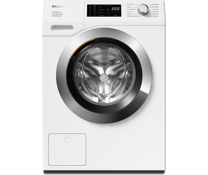 Miele WEK375WPS wasmachine met 10 kg en energieklasse A label