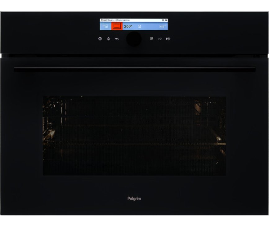 PELGRIM oven met magnetron inbouw antraciet MAC834ANT