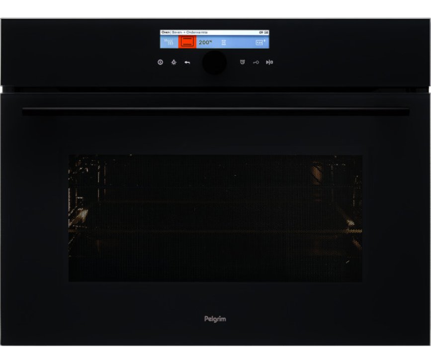 Pelgrim MAC834ANT inbouw oven met magnetron - antraciet