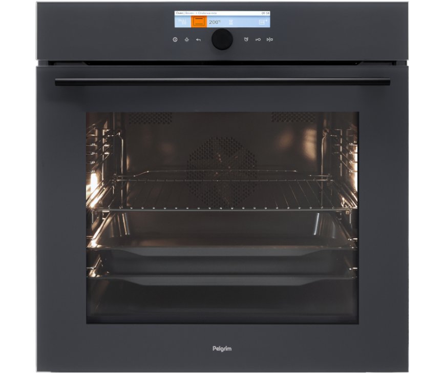 Pelgrim OVM836ANT inbouw oven - antraciet