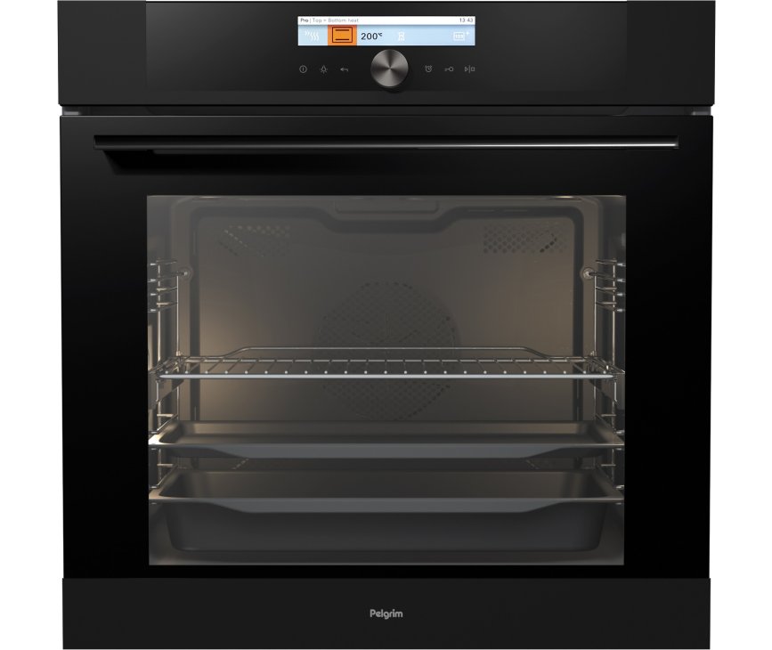 Pelgrim OVM836MAT inbouw oven - mat-zwart