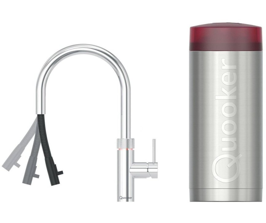 Quooker COMBI+ Flex CHROOM - kokend water kraan met boiler