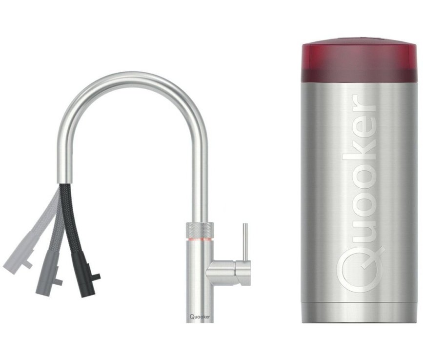 Quooker COMBI+ Flex RVS - kokend water kraan met boiler