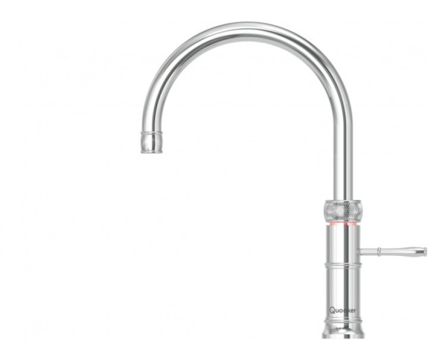 Quooker PRO3 Classic Fusion Round Chroom - kokend water kraan