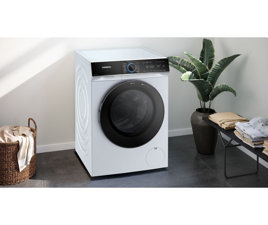 Siemens WG56B2A9NL wasmachine met intelligentDosing en antiVlekken 