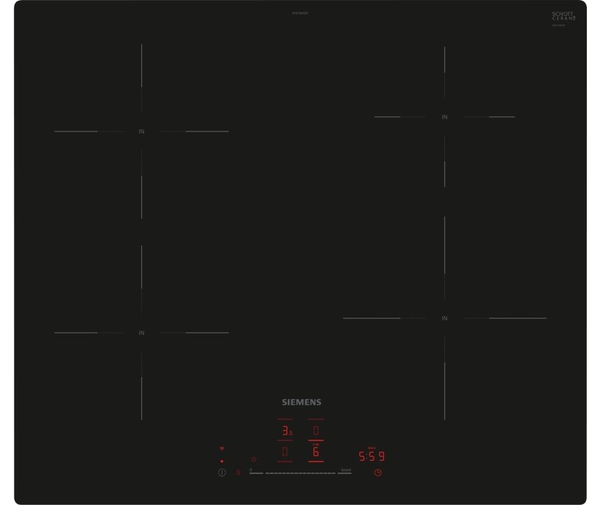 Siemens EH61RHEB1E inbouw inductie kookplaat - 60 cm