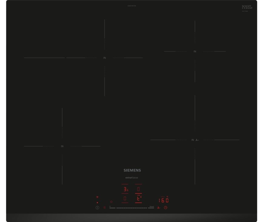 Siemens EH631HFC1M inbouw inductie kookplaat - 60 cm