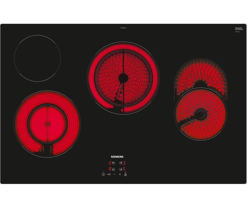 Siemens ET81RBHA1D inbouw keramische kookplaat - 80 cm. breed