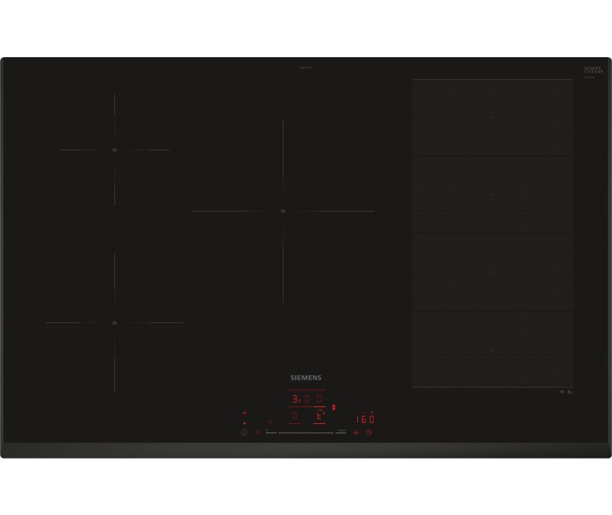 Siemens EX851HVC1E inbouw inductie kookplaat - 80 cm breed