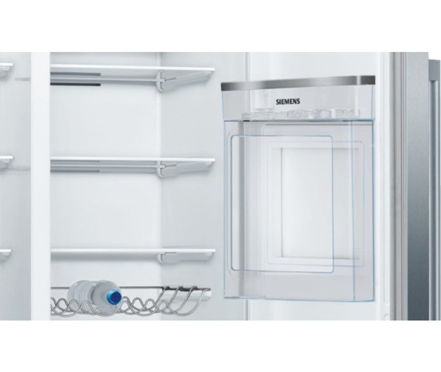 Siemens KA93GAIDP side-by-side koelkast - rvs - met minibar en ijsdispenser